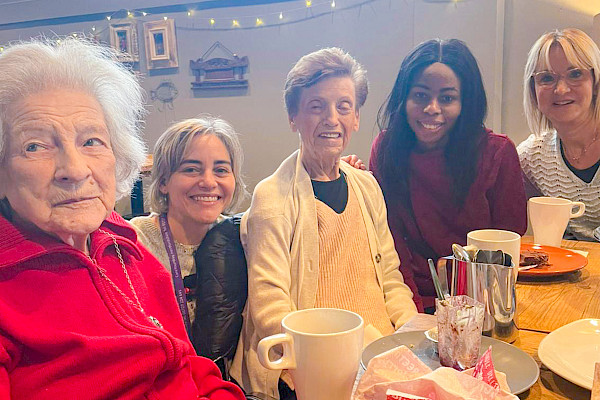 A Heartwarming Christmas Coffee Morning for Clients and Carers in Hertfordshire