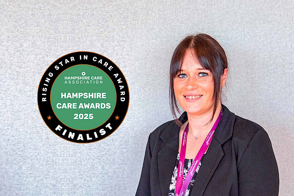 Local Care Leader, Rachel Tarrant, Makes Finalist in Prestigious Hampshire Care Awards!