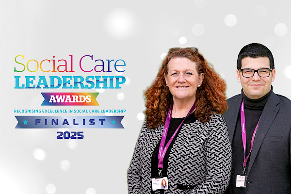 Celebrating Sarah and Jonathan: Finalists in the Social Care Top 30 Awards