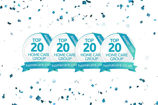 CareYourWay Celebrates Fourth Consecutive National Top 20 Home Care Group Award
